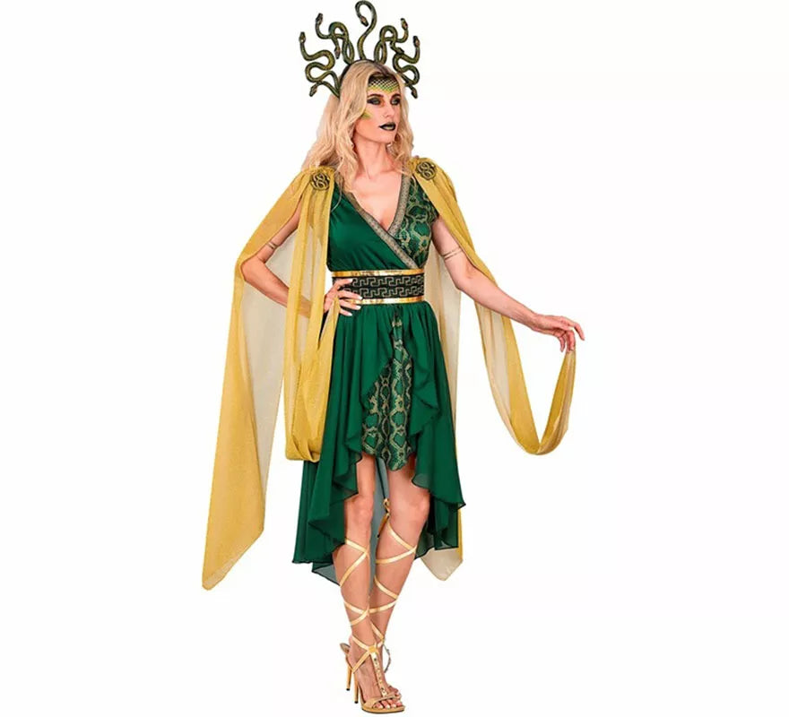 Translation missing: it.Disfraz de Diosa Griega Medusa para mujer