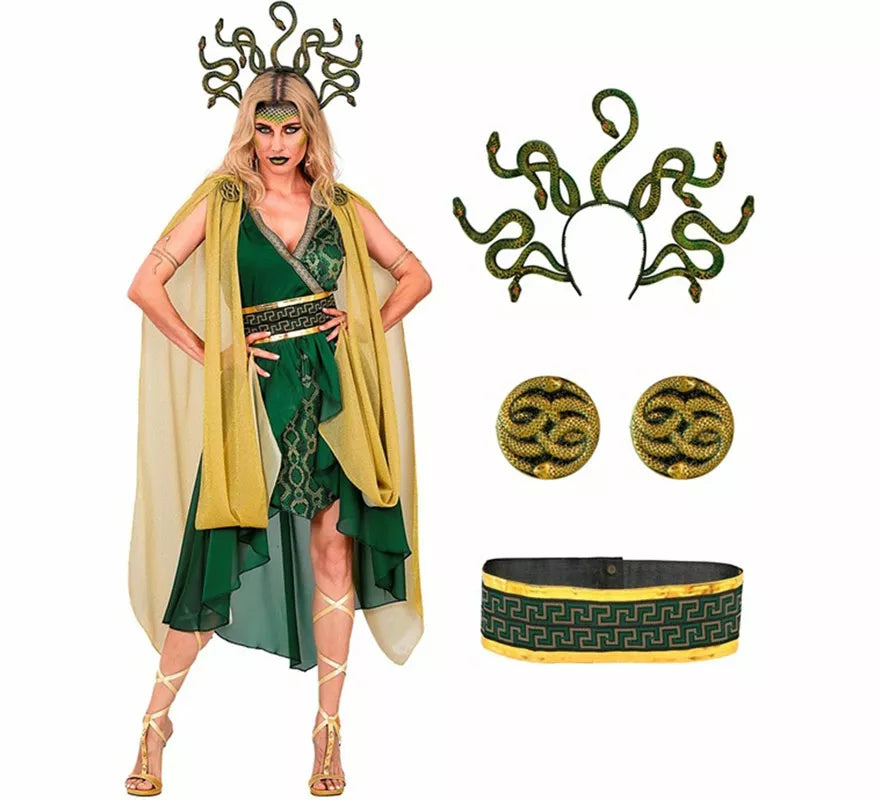 Translation missing: it.Disfraz de Diosa Griega Medusa para mujer