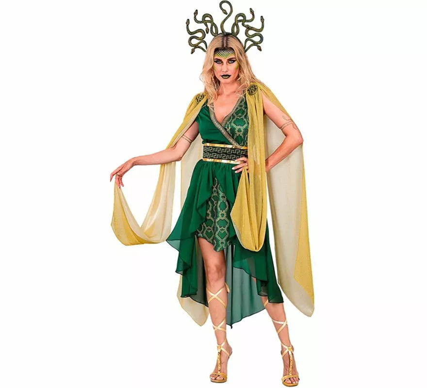 Translation missing: it.Disfraz de Diosa Griega Medusa para mujer