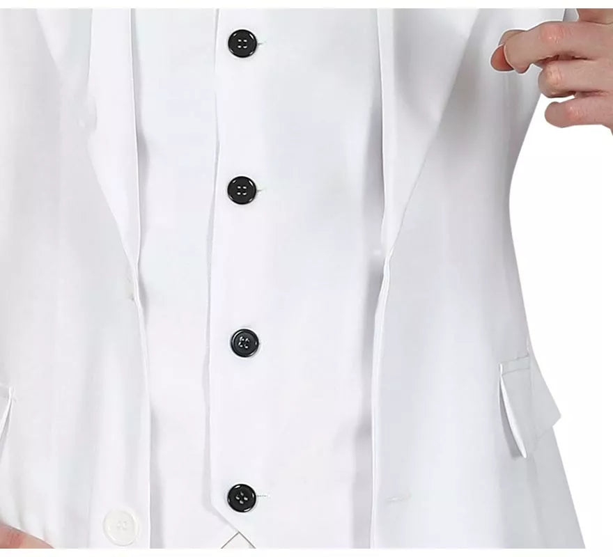 Translation missing: it.Disfraz de Disco Blanco y Negro para Hombre