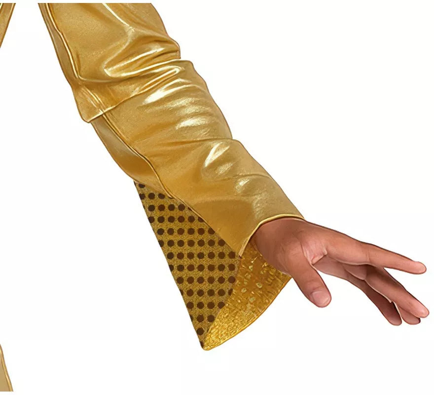 Translation missing: it.Disfraz de Disco dorado para hombre