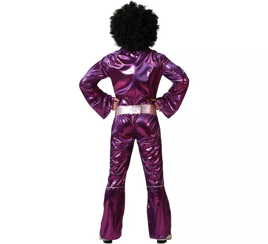 Translation missing: it.Disfraz de Disco Fucsia para hombre