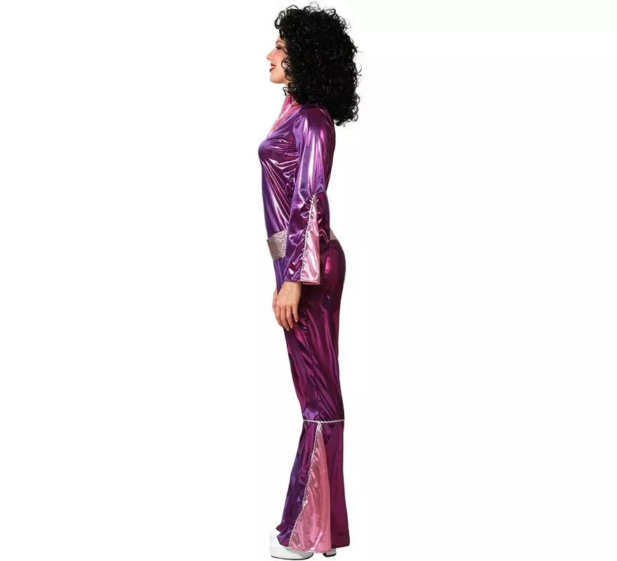 Translation missing: it.Disfraz de Disco Fucsia para mujer