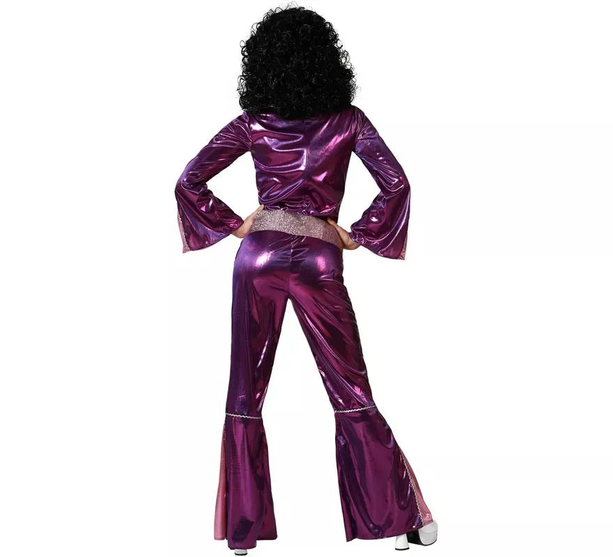 Translation missing: it.Disfraz de Disco Fucsia para mujer