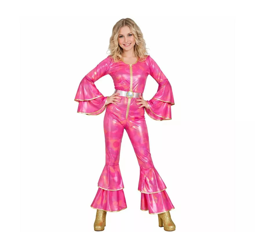 Disfraz de Disco Moda Años 70 para mujer