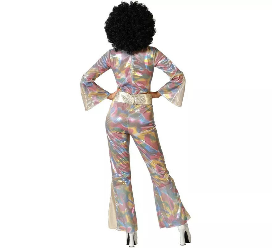 Translation missing: es.Disfraz de Disco multicolor para mujer