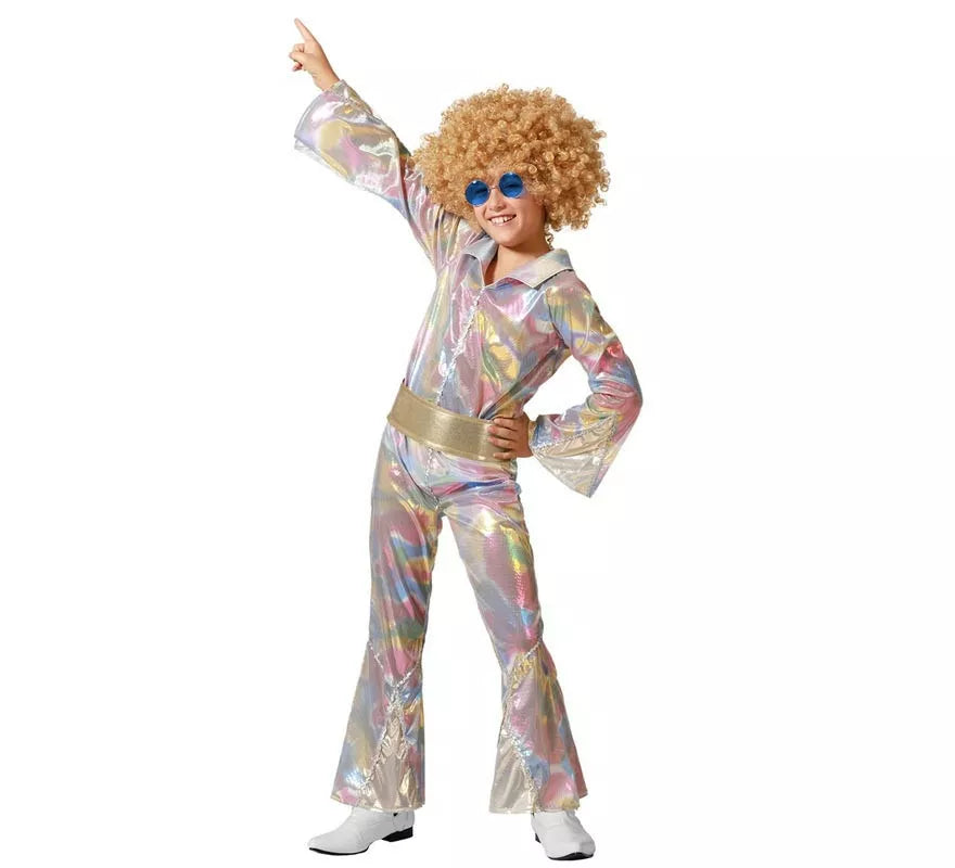 Translation missing: it.Disfraz de Disco multicolor para niños