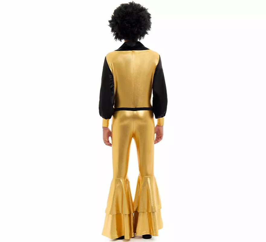Translation missing: es.Disfraz de Disco oro para hombre