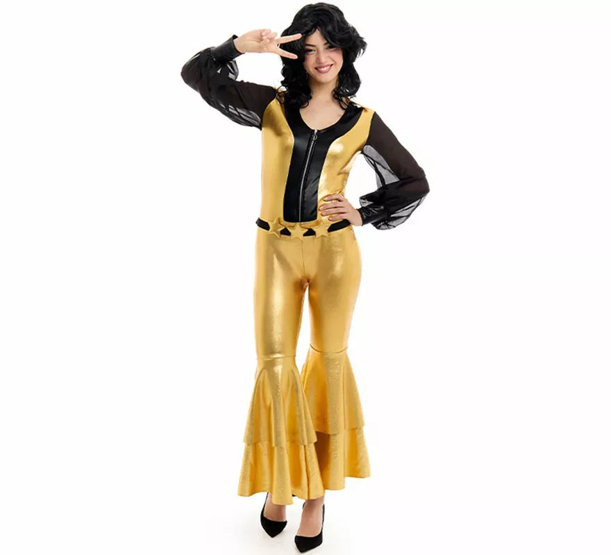 Translation missing: es.Disfraz de Disco oro para mujer
