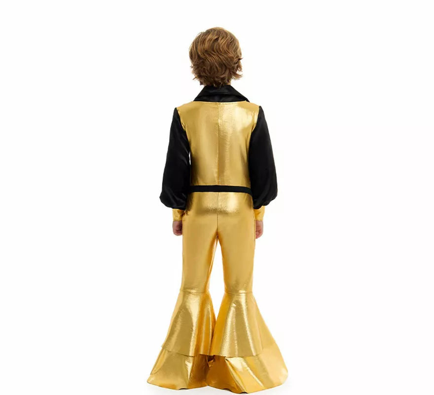 Translation missing: es.Disfraz de Disco oro para niño