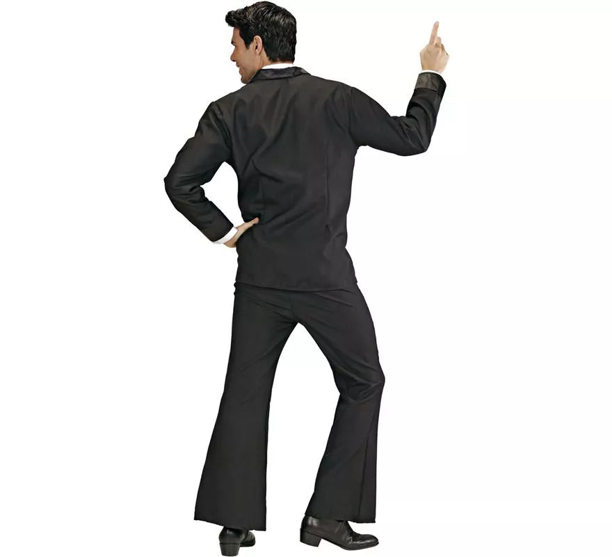 Translation missing: it.Disfraz de Disco Party negro para hombre