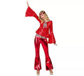 Disfraz de Disco Rojo para mujer