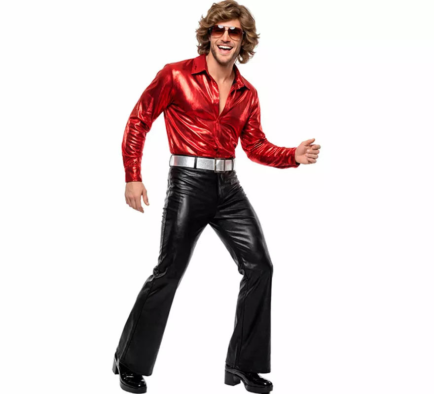 Translation missing: it.Disfraz de Disco Showman para hombre