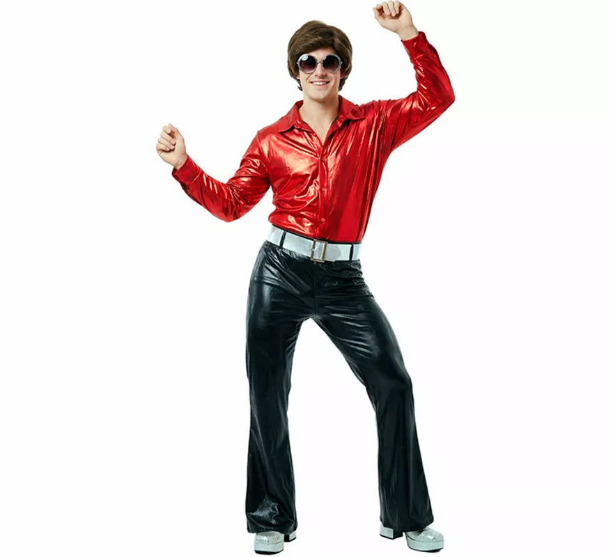 Translation missing: it.Disfraz de Disco Showman para hombre