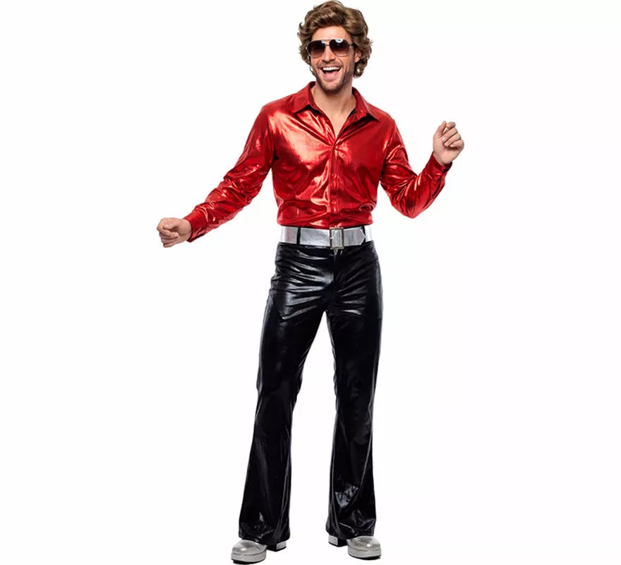 Translation missing: it.Disfraz de Disco Showman para hombre