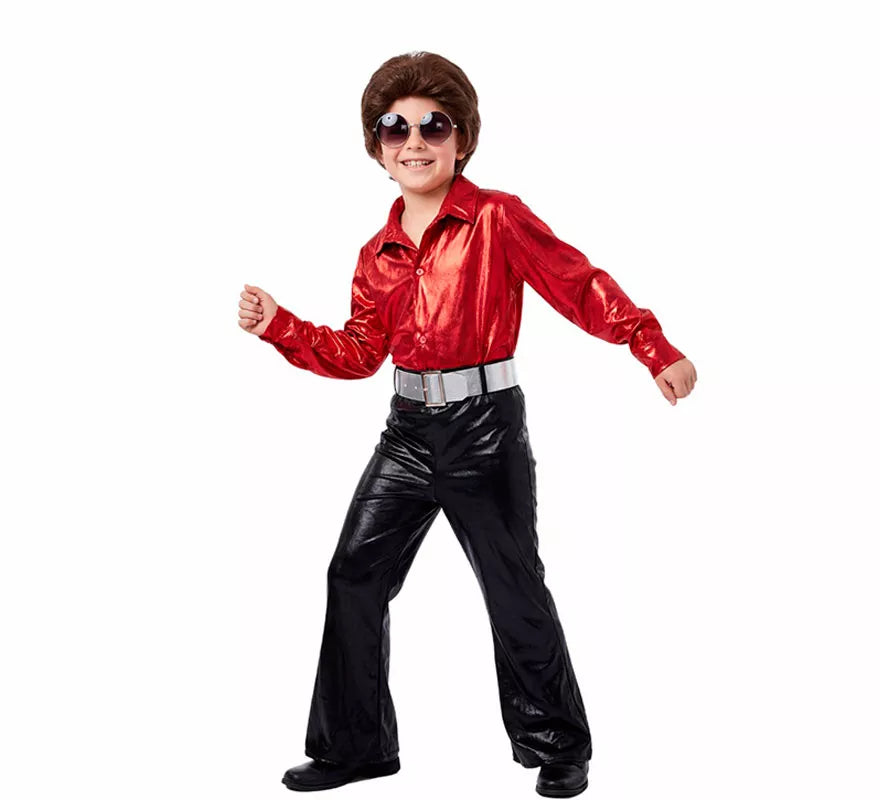 Translation missing: it.Disfraz de Disco Showman para niño
