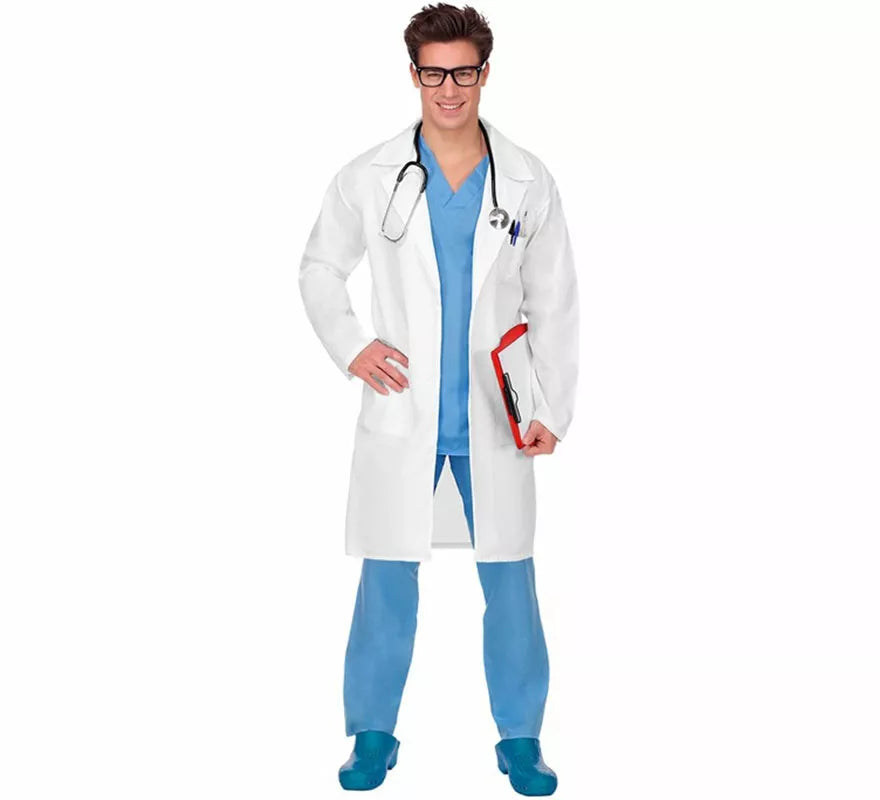 Translation missing: it.Disfraz de Doctor con Bata para hombre