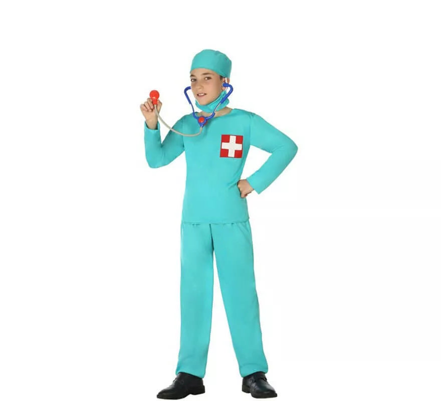 Translation missing: it.Disfraz de Doctor con Cruz para niño
