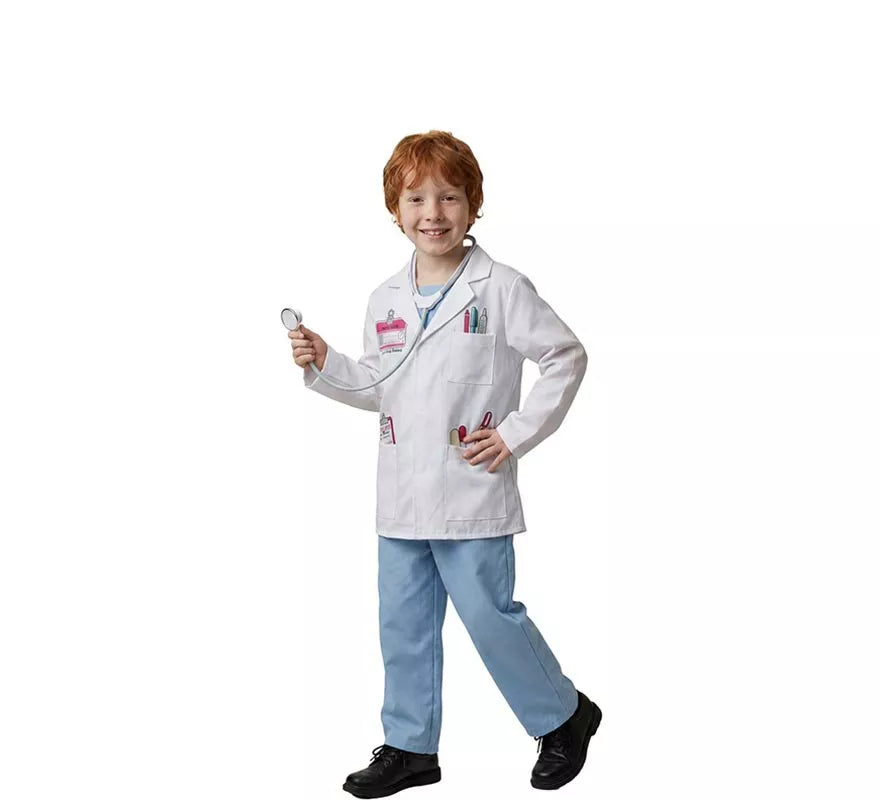 Translation missing: es.Disfraz de Doctor con identificación para niño
