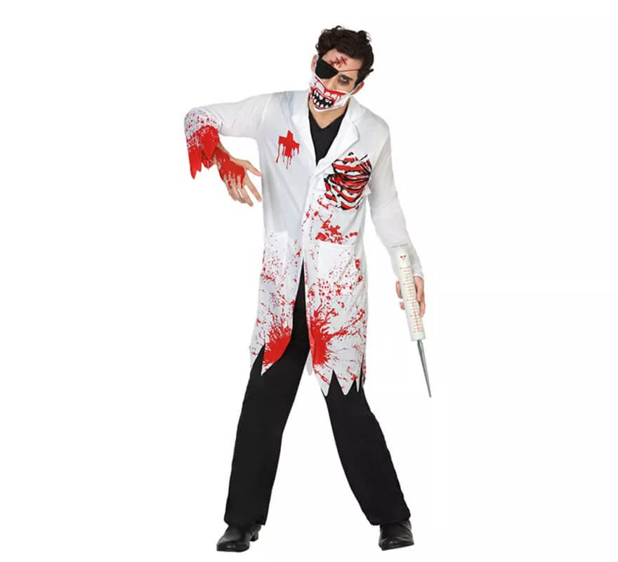 Translation missing: it.Disfraz de Doctor Sangriento para hombres para Halloween