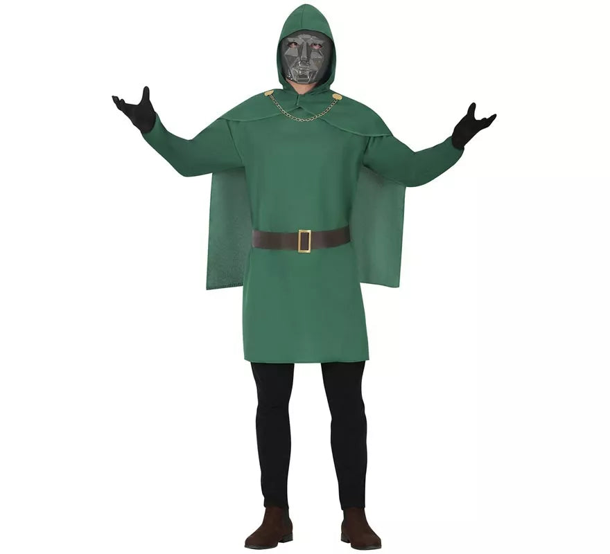 Translation missing: it.Disfraz de Doctor verde para hombre