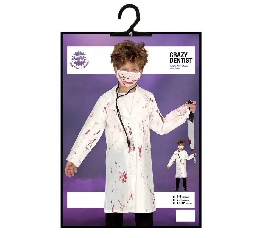 Disfraz de Doctor Zombi para niño