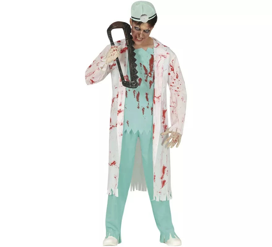 Translation missing: es.Disfraz de Doctor Zombie para hombre