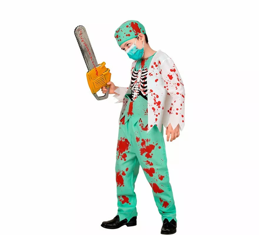 Translation missing: it.Disfraz de Doctor Zombie para niños