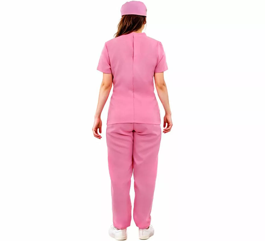 Translation missing: es.Disfraz de Doctora rosa para mujer