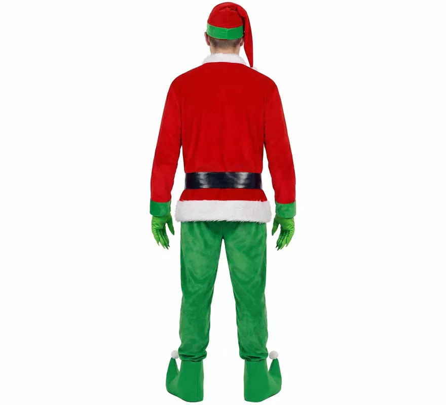 Translation missing: it.Disfraz de Duende Gruñón de la Navidad para hombre