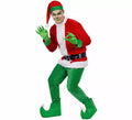 Disfraz de Duende Gruñón de la Navidad para hombre