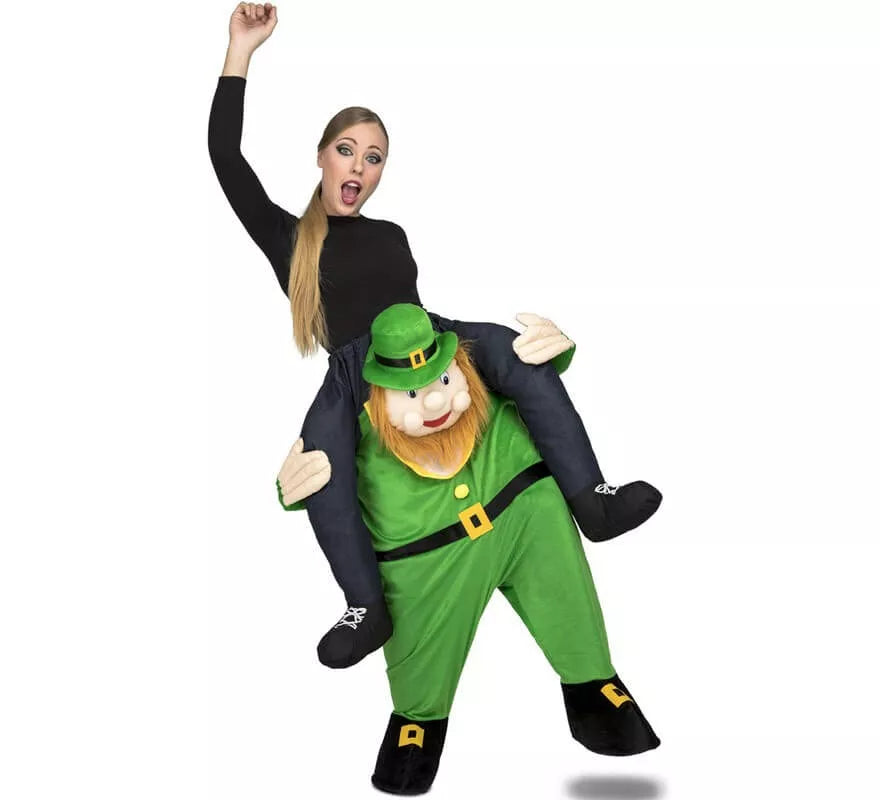 Translation missing: it.Disfraz de Duende Irlandés a hombros para adultos