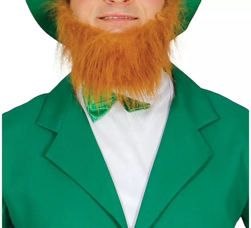 Translation missing: it.Disfraz de Duende verde Irlandés Leprechaun para hombre