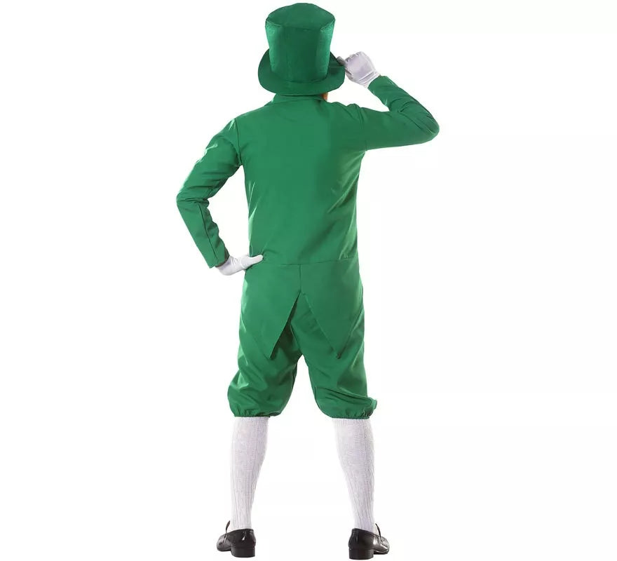 Translation missing: es.Disfraz de Duende verde Irlandés Leprechaun para hombre