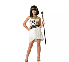 Costume da egiziana bianca per bambina