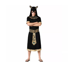 Costume egiziano nero per uomo