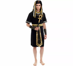 Costume egiziano nero per uomo