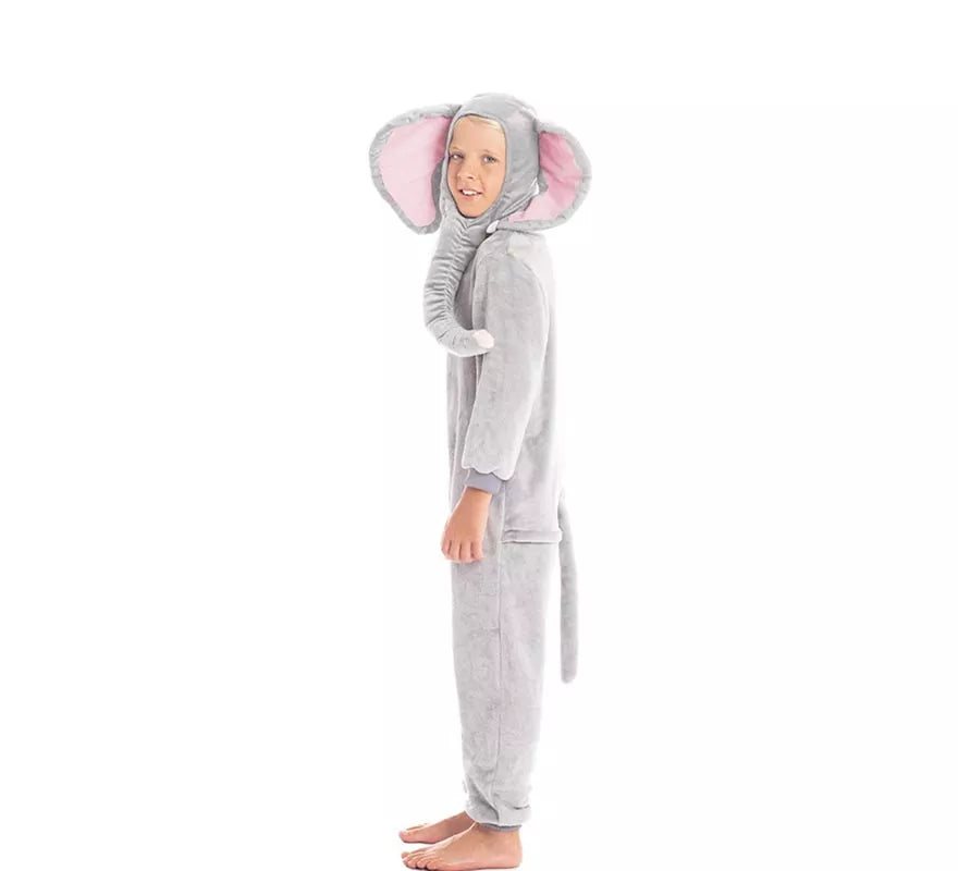 Disfraz de Elefante con Orejas y Trompa para niños