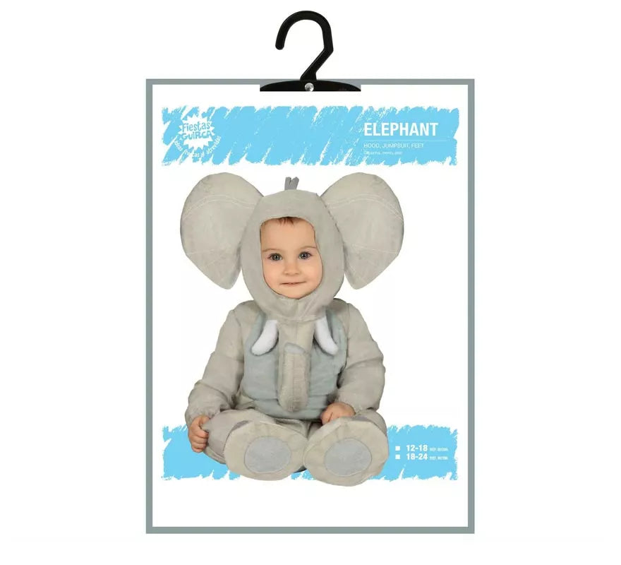Translation missing: it.Disfraz de Elefante Gris para bebé