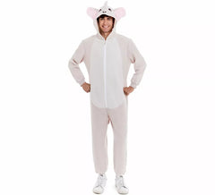 Costume da elefante del safari per adulto
