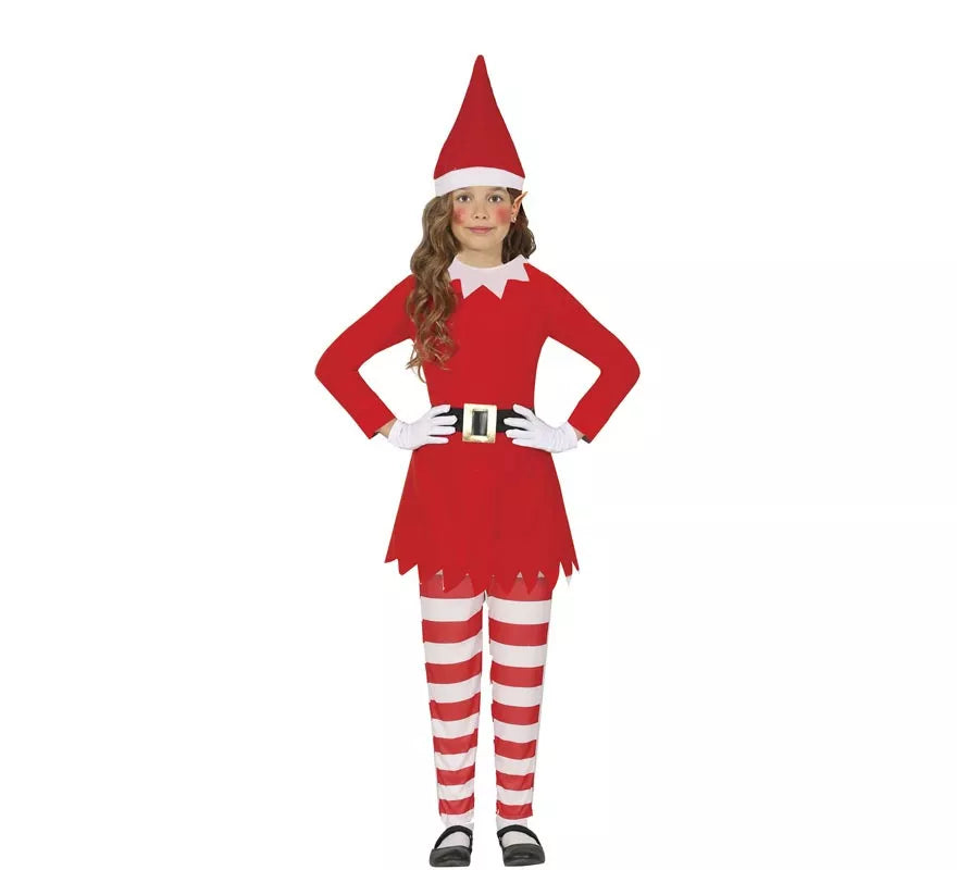 Translation missing: it.Disfraz de Elfa en el Estante de la Navidad para niña