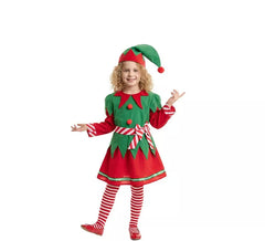 Incantevole costume da Elfo per bambina