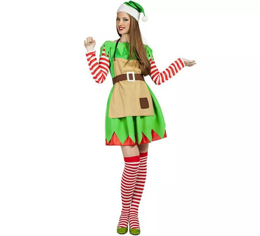Translation missing: it.Disfraz de Elfa Navidad para mujer
