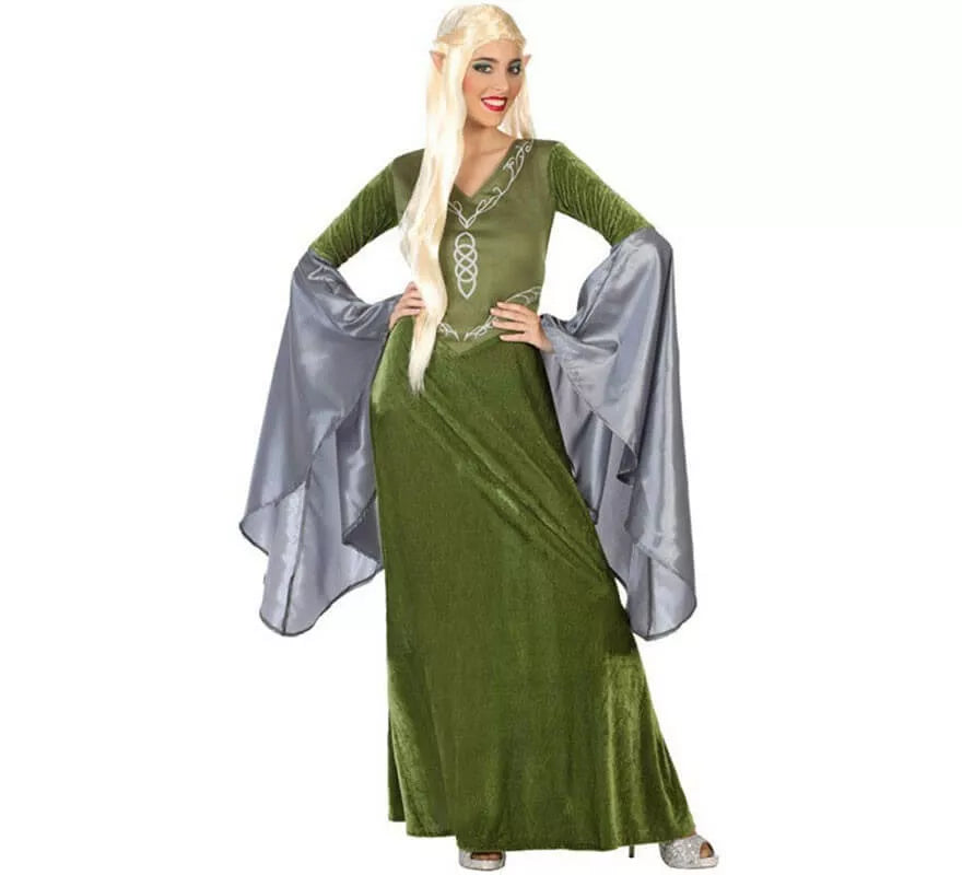 Translation missing: it.Disfraz de Elfa Verde para mujer