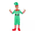 Disfraz de Elfo Ayudante de Santa con gorro para niño