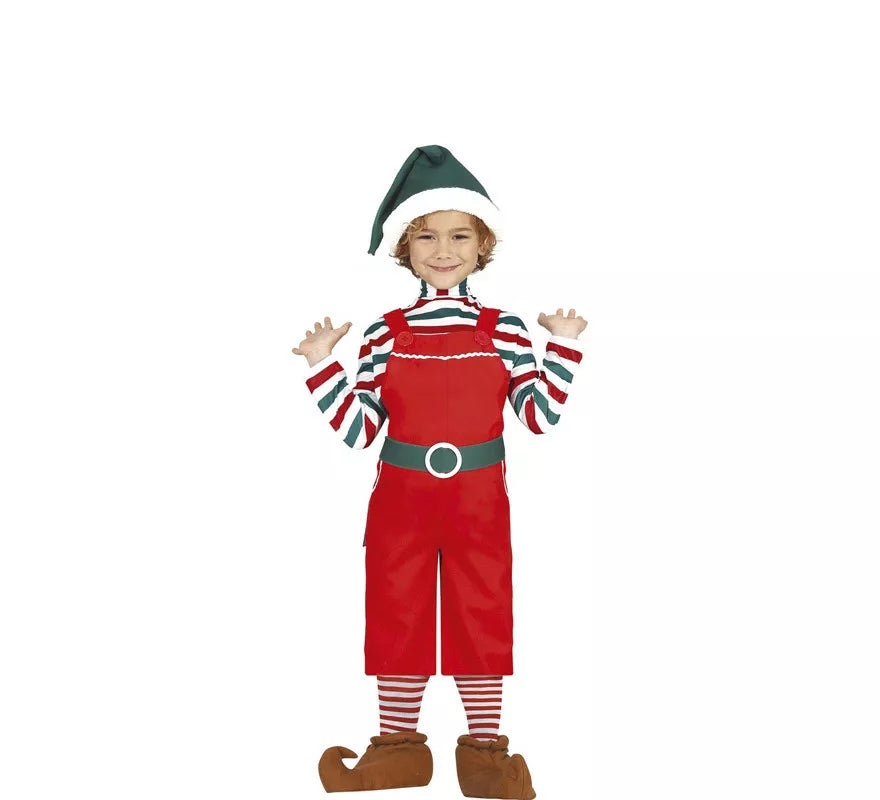 Translation missing: it.Disfraz de Elfo de Papá Noel para niño