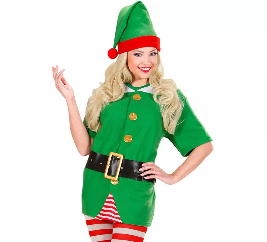 Translation missing: it.Disfraz Sudadera de Elfo y Elfa de Papá Noel para adultos