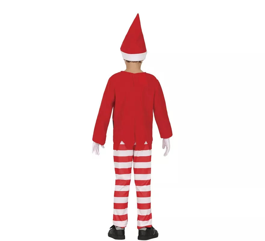 Translation missing: it.Disfraz de Elfo en el Estante de la Navidad para niños