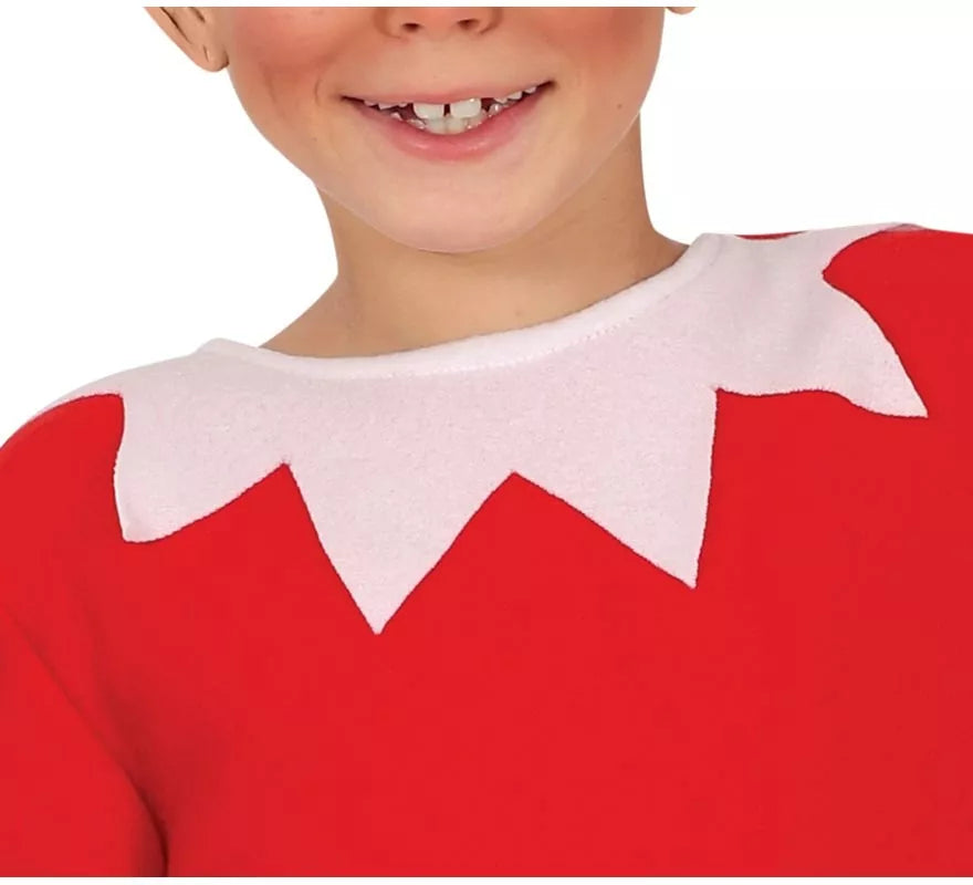 Translation missing: es.Disfraz de Elfo en el Estante de la Navidad para niños