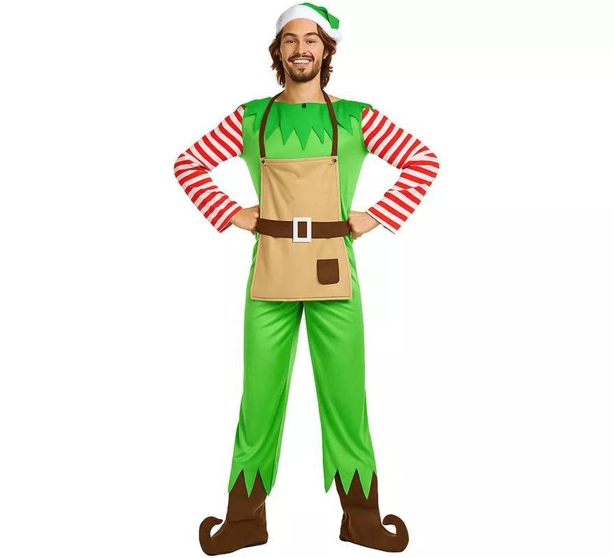 Translation missing: it.Disfraz de Elfo Navidad para hombre
